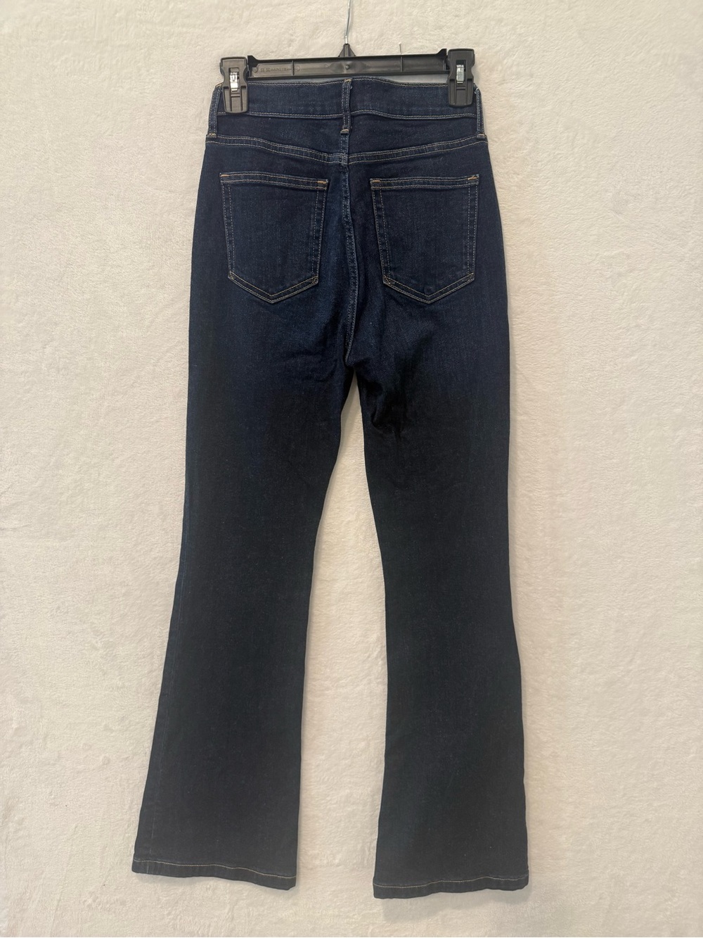 GAP Women's Dark Indigo Flare Jeans - 70s Flare High Rise Jeans - Picture 2 of 2